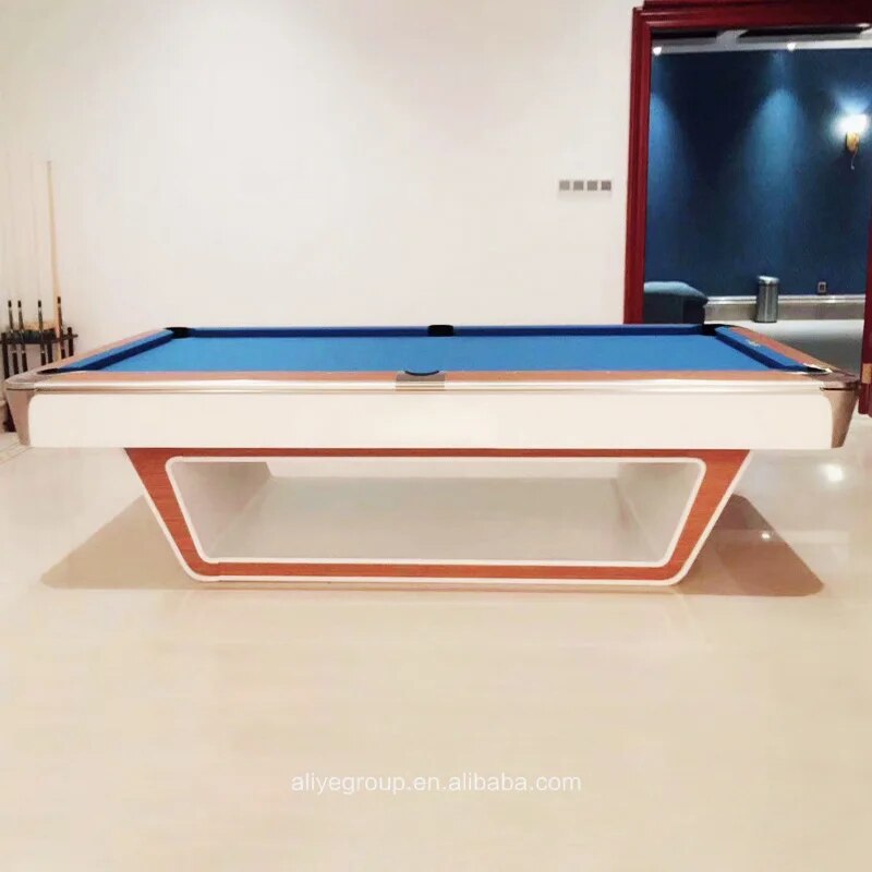 Fancy indoor billiard table standard household  and table tennis table with American black eight