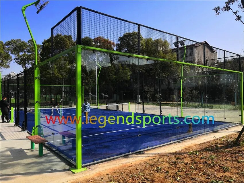 Panoramic Padel Tennis Court in China
