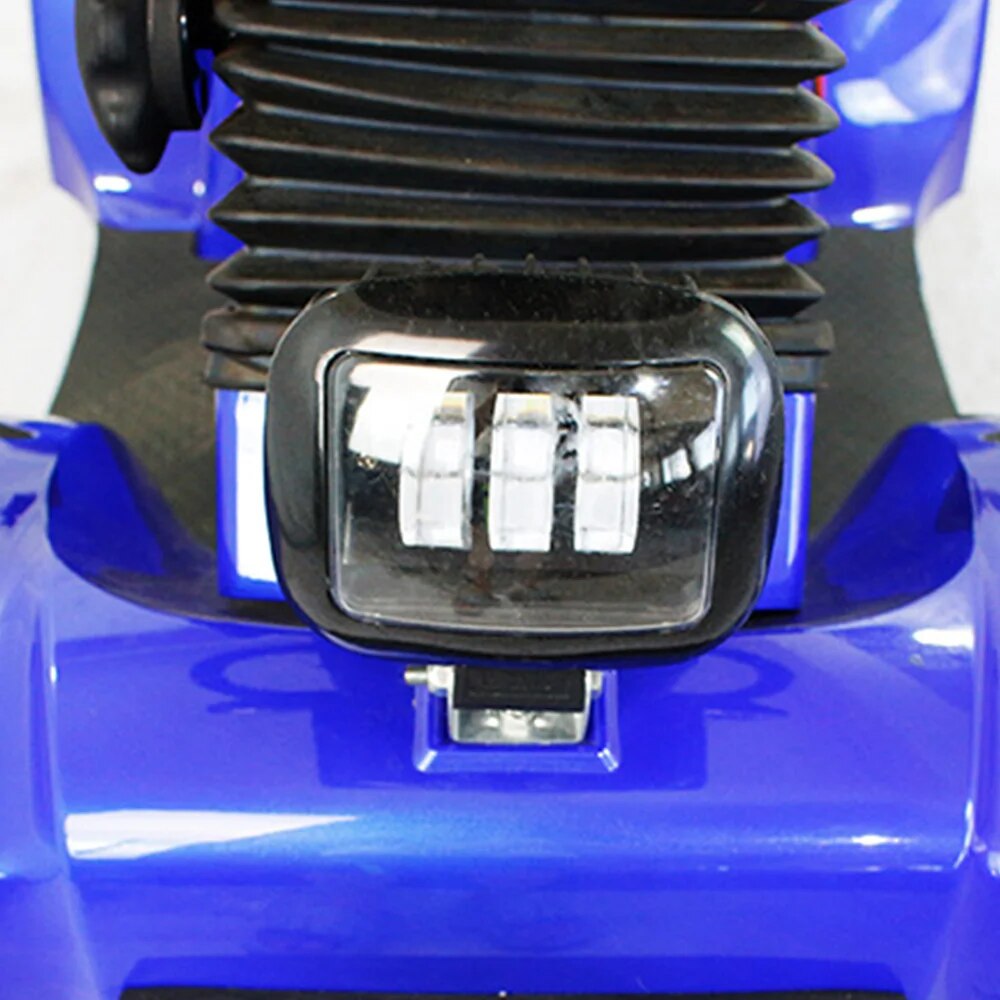 48V Four Wheel Electric Car Leisure Mobility Scooter Damping Vacuum Tire Electromagnetic Brake Aluminium Alloy