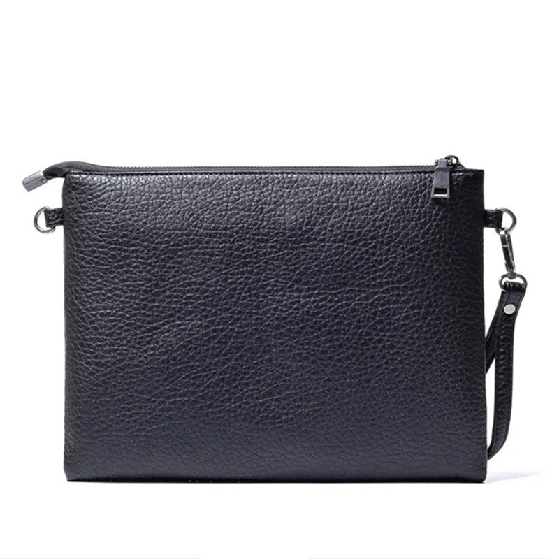 DAEYOTEN Famous Brands Men's Clutch Handbag Rivets Decoration Envelope Bag Unisex Pu Leather Handbags 2019 Free Shipping ZM0379