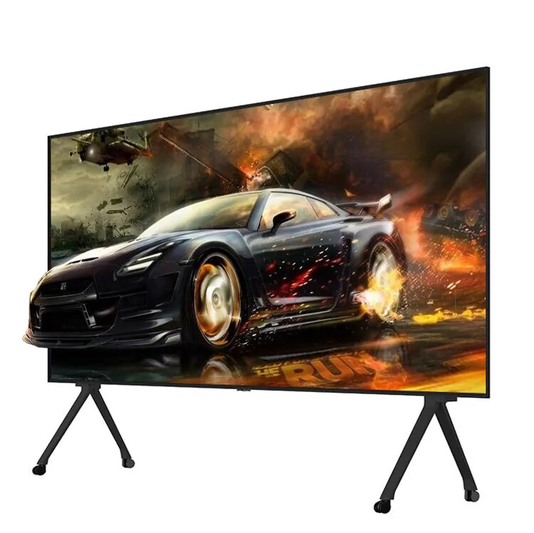 95' 100''  110'' 120 inch  touch screen interactive lcd display monitor with PC built in, 4K android Smart led television TV