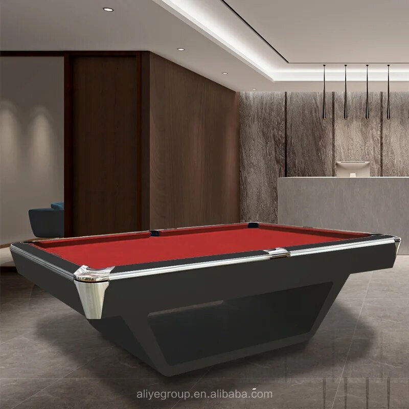 Fancy indoor billiard table standard household  and table tennis table with American black eight