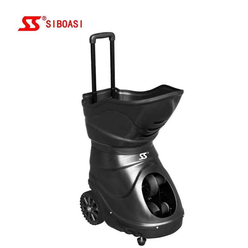 SIBOASI top ball coaching Tennis Slinger Shooting Robot tennis Court Training Ball Machine