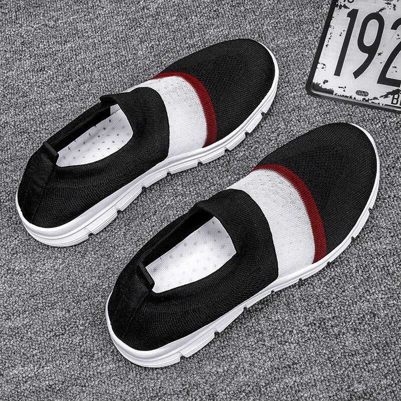 Cheap Mens Sneakers Lightweight Outdoor Sports Tennis Shoes for Men Mesh Slip on Shoes Casual Trainers Male Footwear Zapatillas