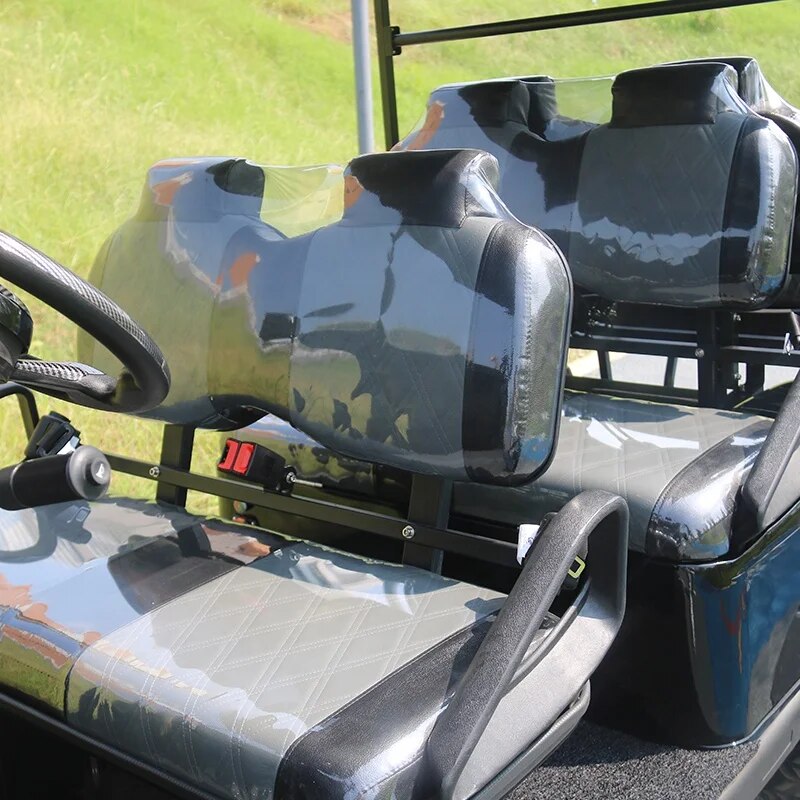 Four-wheel Campus Folding seat Electric Patrol Car Golf