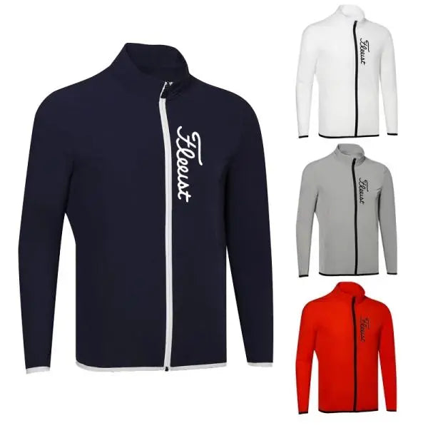 2023 New Golf Clothing Men's Autumn and Winter Windproof Jacket Windbreaker Breathable Fast Drying and Sweat Wicking Outdoor - KAISERINC