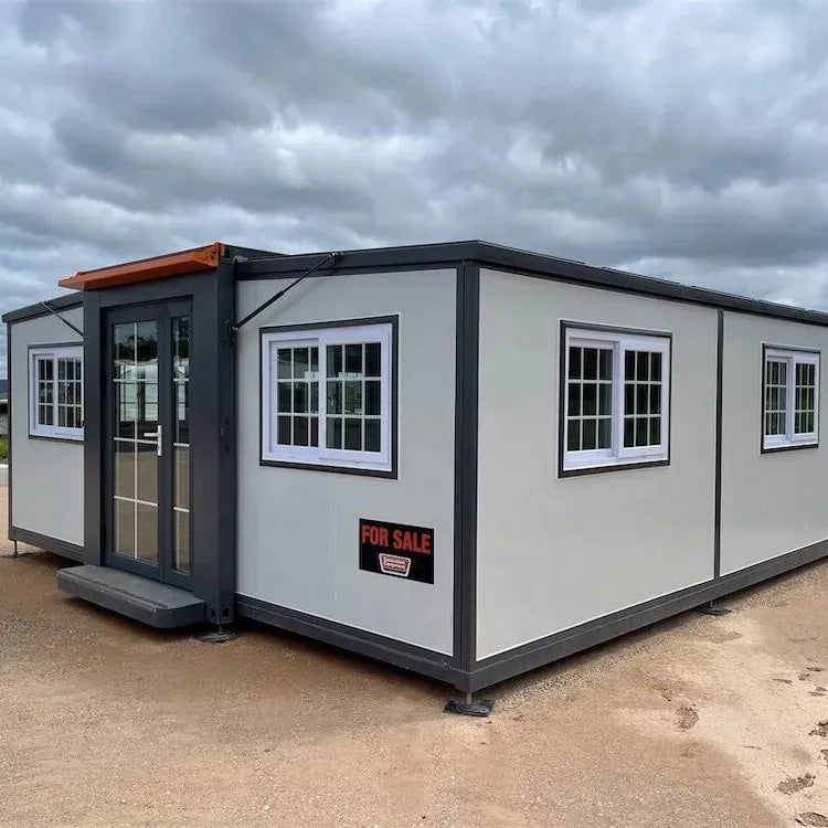 prefabricated Modular homes and expandable 20ft prefab container houses with bedrooms bathroom for sale