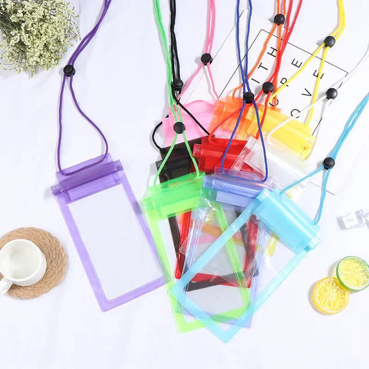 Sealing Waterproof Phone Bags With Strap Protect Bag Dry Pouch Protective Case Cover Smart Phone Swimming Bags