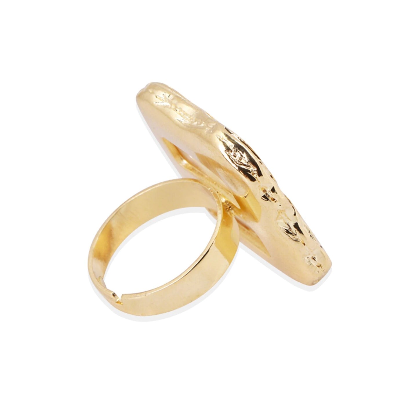 1 PC Vintage Geomtric Open Adjustable Rings For Women Jewelry Natural Splicing Wooden Rings Daily Business Accessories Gift