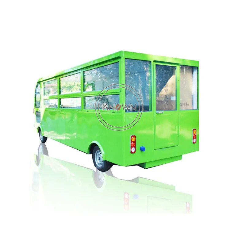 OEM New Smart Electric Street Mobile Car Fast Food Vending Carts Outdoor Coffee Cart Kiosk Hot dog Van for Sale