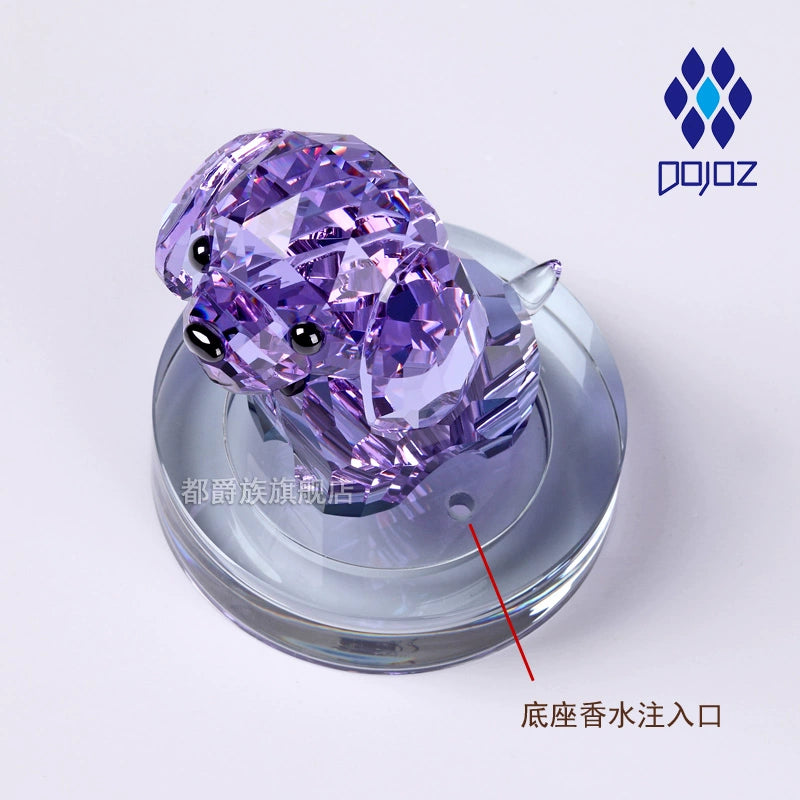 Auto Perfume Car Interior Decoration Ornament Crystal Puppy Car Supplies Car Fragrance Creative Car Perfume Decoration