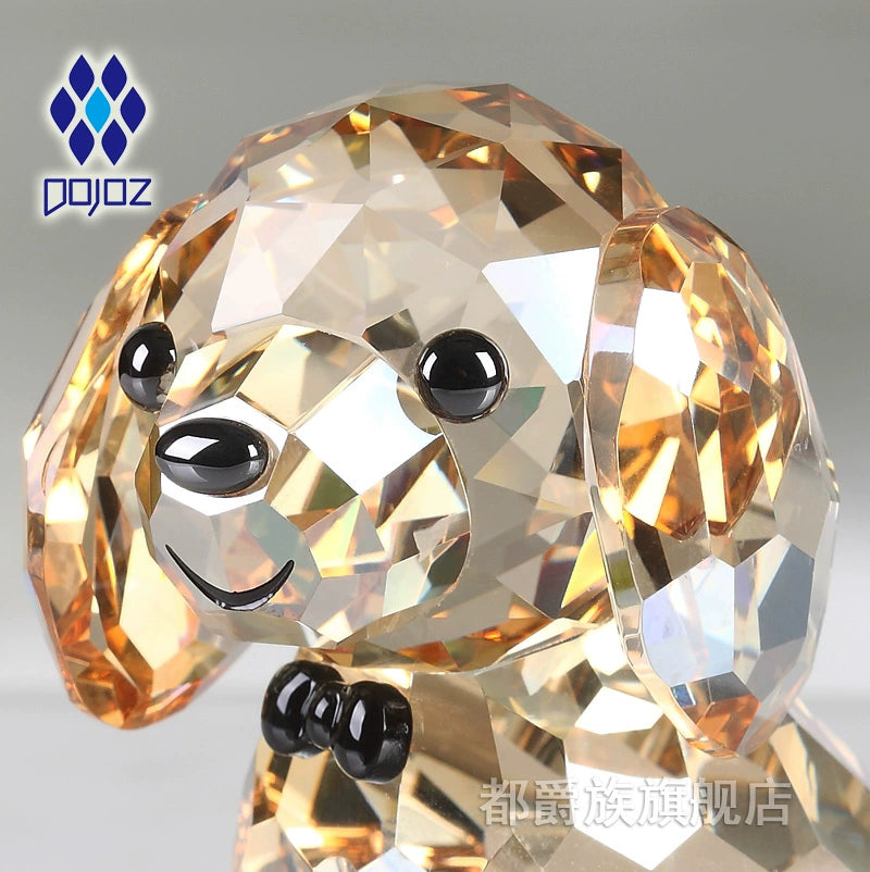 Auto Perfume Car Interior Decoration Ornament Crystal Puppy Car Supplies Car Fragrance Creative Car Perfume Decoration