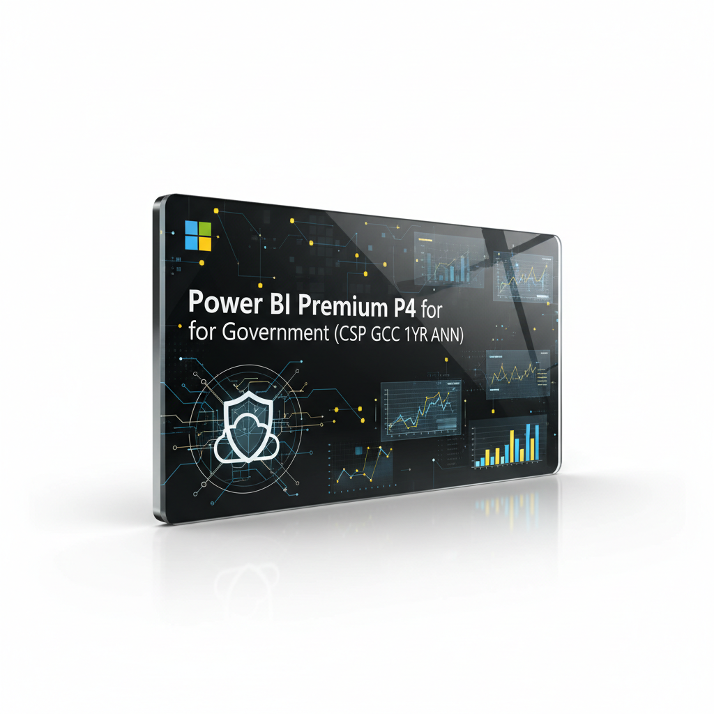 Power BI Premium P4 for Government (CSP GCC 1YR ANN)