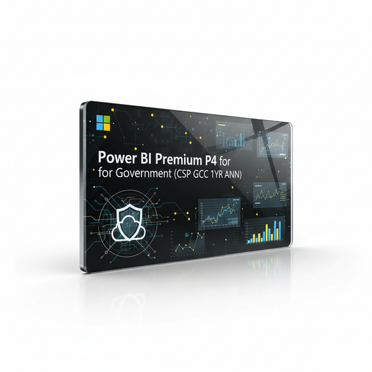 Power BI Premium P4 for Government (CSP GCC 1YR ANN)