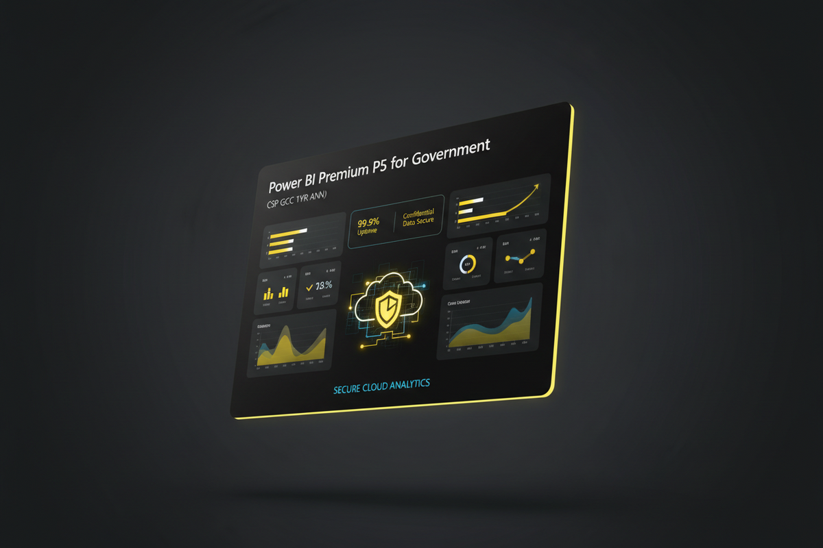 Power BI Premium P5 for Government (CSP GCC 1YR ANN)