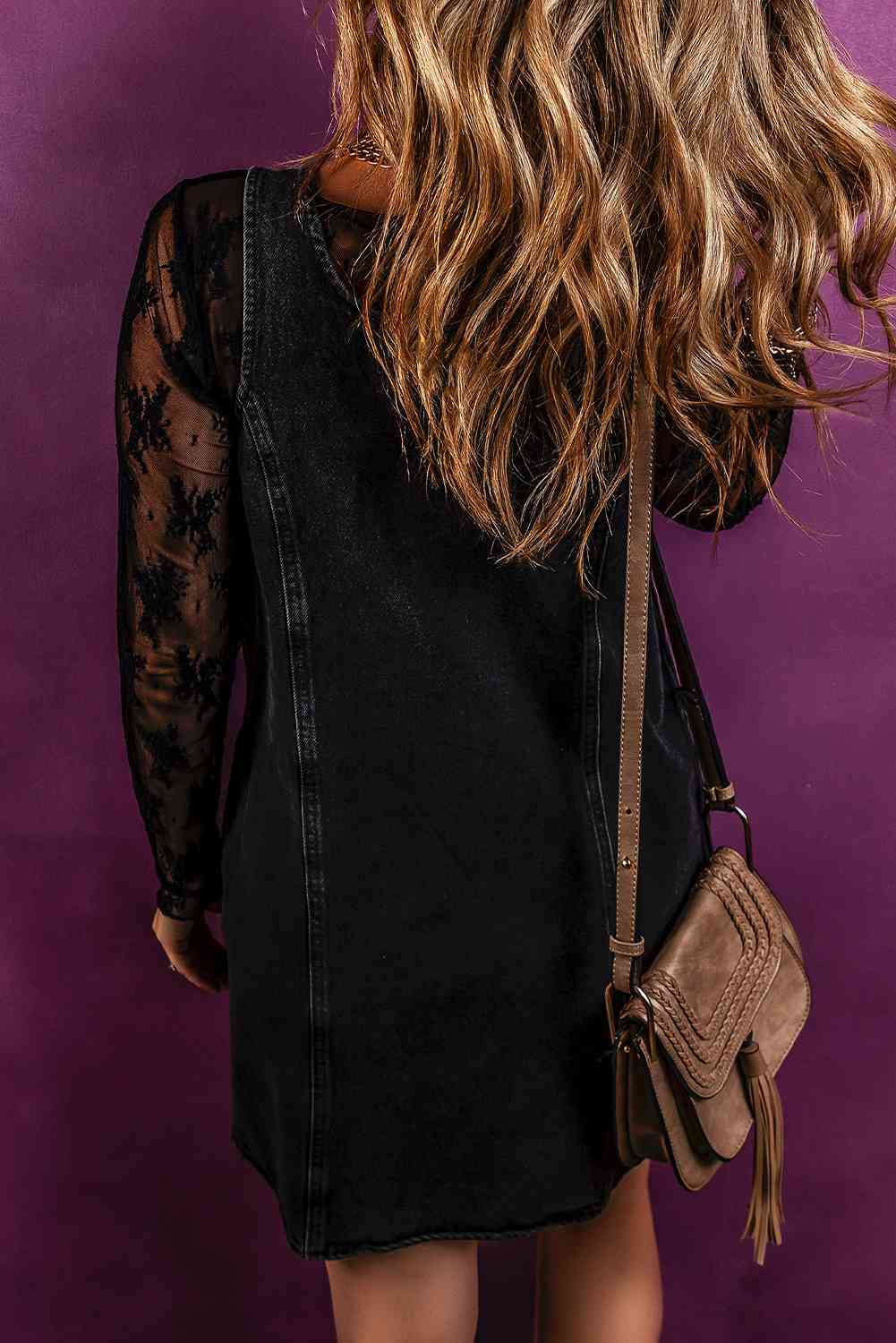 Sleeveless Denim Dress with Pockets - KAISERINC