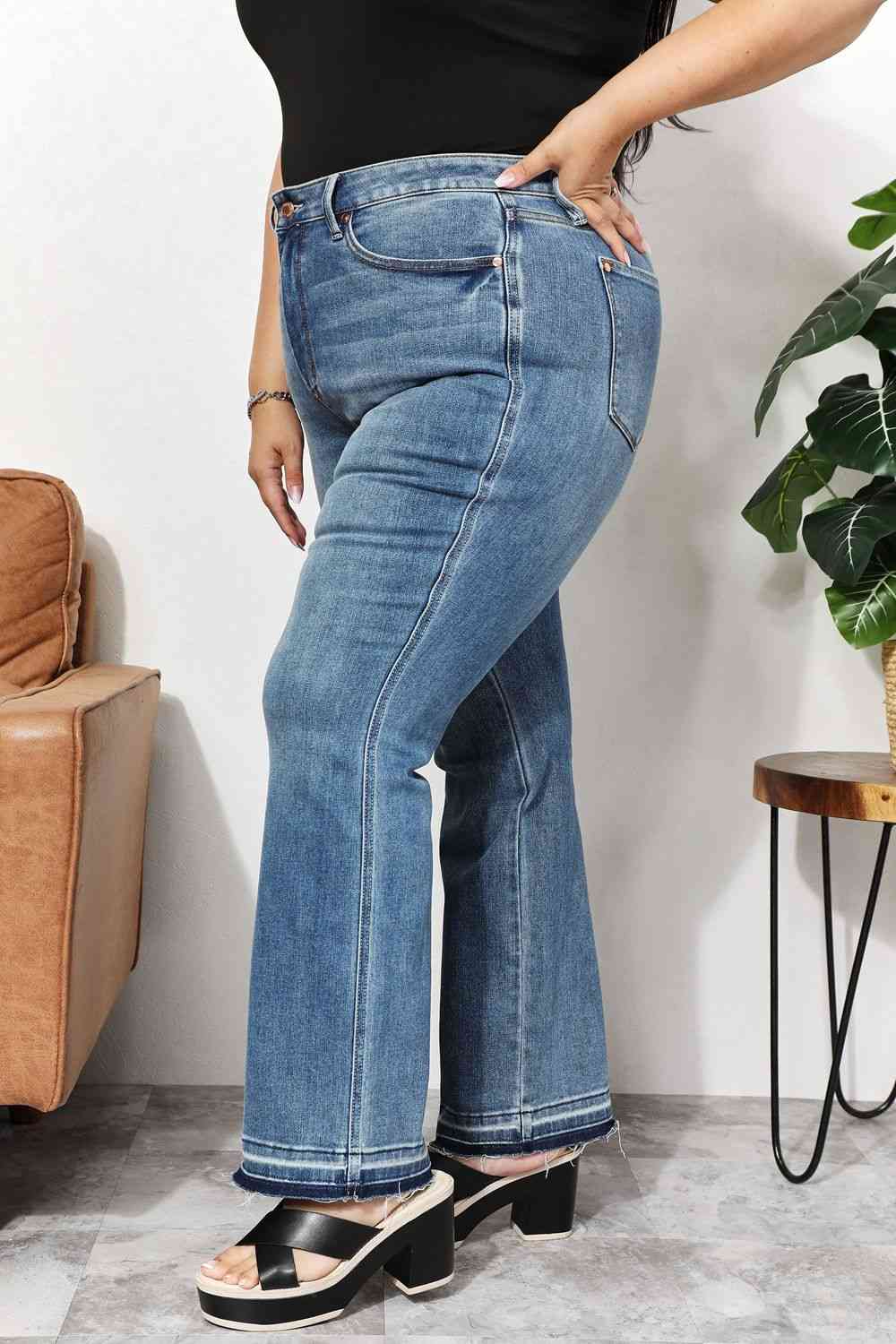 Judy Blue Full Size High Waist Jeans with Pockets - KAISERINC